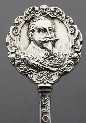 Gustavus Adolphus Silver Spoon - 1923 Goteborg, CG Hallberg